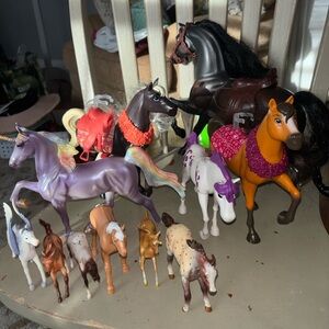 Breyer bratz Mattel Schleich newray. Horse bundle